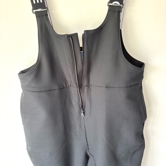 Offline by Aerie Chillside Collection Black Ski Snowboard Overalls Pant Bib - Picture 9 of 14